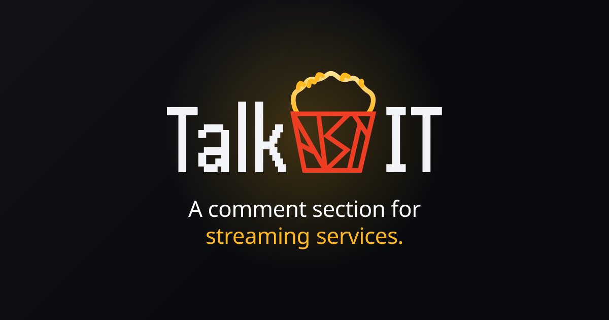 I wish streaming services had comments